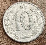C50 - Moneda foarte veche - Cehoslovacia - 10 haler - 1966