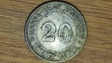 Cumpara ieftin China Kwangtung - moneda de colectie argint - 20 cents 1920 - foarte rara !, Asia