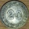 China Kwangtung - moneda de colectie argint - 20 cents 1920 - foarte rara !