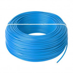 Cablu litat cupru tip LGY, 1 mm, 100 m, Albastru foto