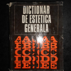 Ionel Achim, Gheorghe Achitei - Dictionar de estetica generala (1972, cartonata)