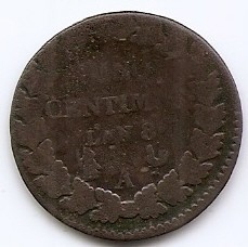 Franta 5 centimes 1799 A - L&amp;#039;AN 8 - A, Prima Republica, Cupru, 10 gr, 28 mm, KM-640 foto