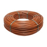 Tub picurare apa 200m rola, 4L/h pentru irigatii D16mm, pas 20cm