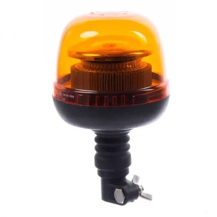 Girofar de avertizare LED 24W 12-24V montaj pe st&acirc;lp flexibil