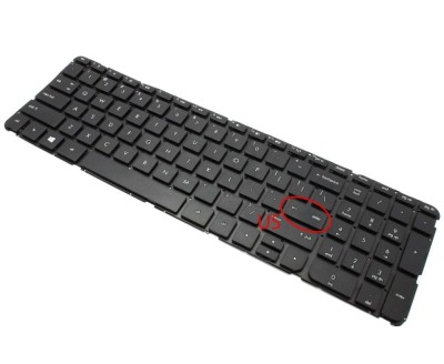 Tastatura HP Pavilion 15 b060 layout US fara rama enter mic, Pavilion 15 b070 layout US fara rama enter mic foto