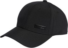 Sapca de baseball Adidas Unisex, emblema metalica, negru - OUTLET