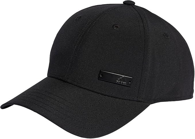 Sapca de baseball Adidas Unisex, emblema metalica, negru - OUTLET