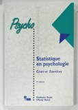 STATISTIQUE EN PSYCHOLOGIE , COURS ET EXERCICES par NATHALIE RUDE et OLIVIER RETEL , 2003