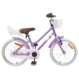 vidaXL Bicicletă pentru Copii 18 Inci pentru 5-7 ani Violet 42009220