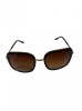 Ochelari de soare dama, UV400, Negru, Plastic, Maro, Oem