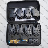 Set 4 Avertizori cu Statie WINDBLADE 4+1 cu sunete Polifonice MODEL 519 SI PENAR