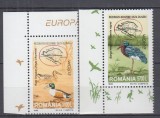 ROMANIA 1999 LP 1485 EUROPA &#039;99 REZERVATIA NATURALA DELTA DUNARII SERIE MNH, Nestampilat