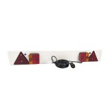 Bara remorca cu lampi spate LED SMD 12V cablu 6m 1m lungime omologare E11