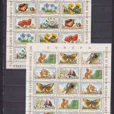 FLORA SI FAUNA DIN REZERVATII NATURALE LP.1084 MNH