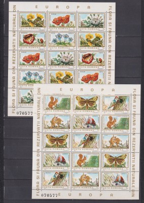 FLORA SI FAUNA DIN REZERVATII NATURALE LP.1084 MNH foto