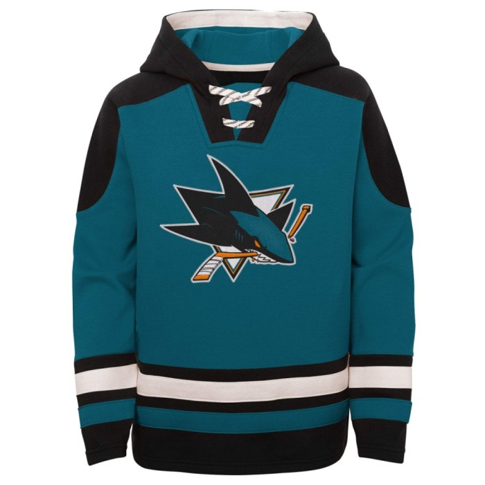 San Jose Sharks hanorac cu glugă pentru copii ageless must-have home - Dětsk&eacute; XL (14 - 16 let)