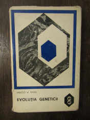 EVOLUTIA GENETICII-ARNOLD W. RAVIN foto