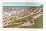 RF138 - Carte Postala - Eforie-Sud. Plaja si faleza, circulata 1963