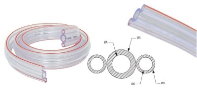 Furtun triplu lapte si vid foto