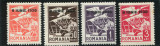 1930 , ROMANIA , Vultur cu Steag si Steme , cu supratipar , fara filigran - MNH