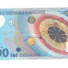 Bancnota 2000 lei 1999 UNC