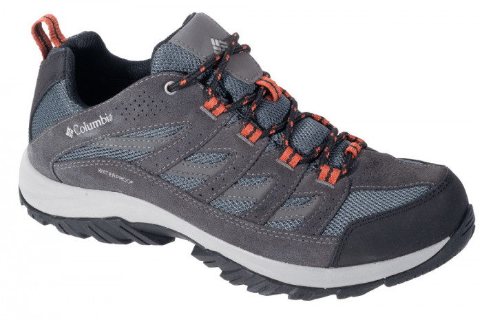 Pantofi de trekking Columbia Crestwood WP 1765391053 gri