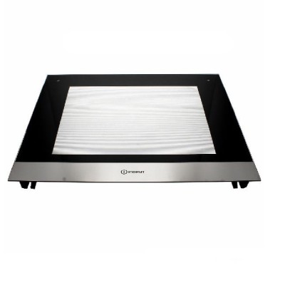 Sticla exterioara usa cuptor Indesit IFW6530 IX foto