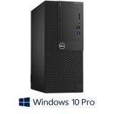Calculator Dell OptiPlex 3050 MT, Quad Core i5-7400, 8GB, 256GB SSD, Win 10 Pro