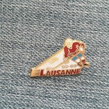 Insigna Hockey Lausanne 92 - 93 / pin sport Elvetia