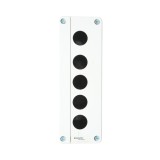 Carcasa de comanda pentru 5 butoane &Oslash;22 mm, 224x51 mm, Breckner Germany
