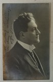 BARITONUL ITALIAN ORESTE MIELI 1870 - 1924 , FOTOGRAFIE CU DEDICATIE , INCEPUT DE SECOL XX