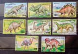 Tadjikistan 1994 animale preistorice, dinozauri serie 8v. neștampilată