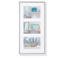 Rama foto din plastic argintiu Walther Design KV320S, 3 x 15 x 20 cm - RESIGILAT