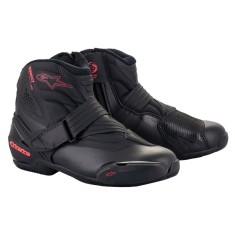 Cizme moto Alpinestars Stella Smx-1 R V2, negru/roz, marime 39