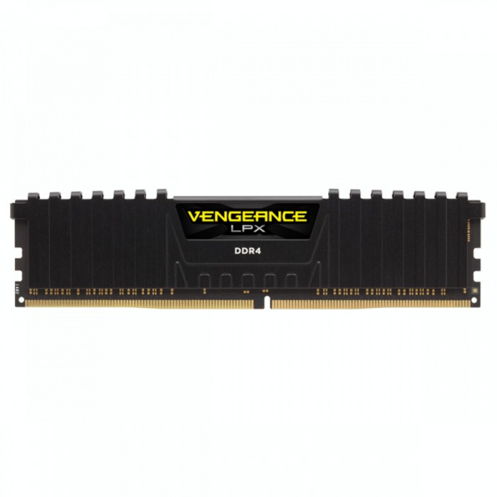 Memorie DDR Corsair VENGEANCE LPX DDR4 64 GB, frecventa 3600 MHz, 32 GB x 2 module, radiator, &quot;CMK64GX4M2D3600C18&quot;