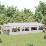 VidaXL Cort de grădină, alb, 3 x 12 m