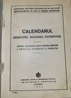 Calendarul educatiei national-patriotice - al doilea razboi mondial - Antonescu foto
