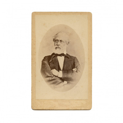 Cezar Bolliac, fotografie de epocă, cca. 1870 foto