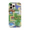 Husa compatibila cu Apple iPhone 14 Plus model Pokemon pixelated map, Silicon, TPU, Viceversa