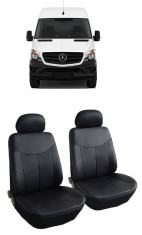 Set huse scaune piele ecologica Mercedes Sprinter 2006-2019 (1+1) foto