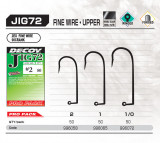 Set Carlige Jig Decoy Pro Pack Jig72 Upper Fine Wire (Marime Carlige: Nr. 1/0)
