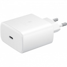 Incarcator Retea USB Samsung EP-TA845XW, 1 X USB Tip-C, Fast Charge, 45W, Alb