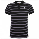 FC Liverpool tricou polo Stripe black - S