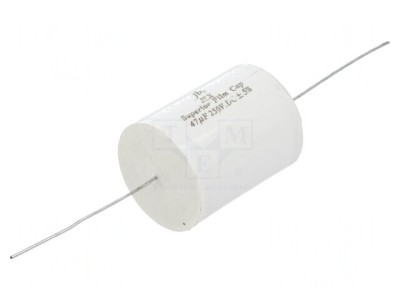 Condensator cu polipropilenă 47uF 250VDC &amp;Oslash;42x61mm THT foto