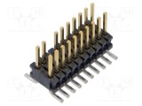 Conector SAMTEC PCB-PCB soclu tată 20 pini SMT 1,27mm vertical