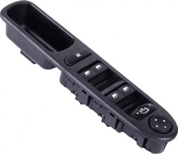 Bloc comutator comanda butoane actionare geamuri + oglinzi electrice stanga Peugeot 307 9 pini 6554.KT 6554.KS