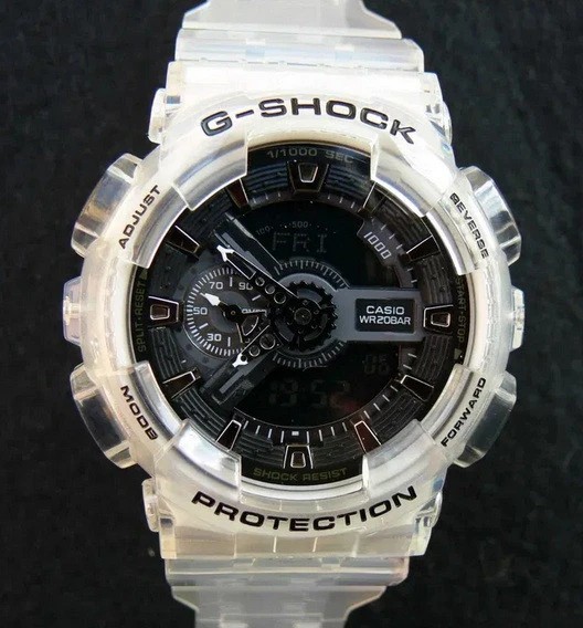 Ceas Sport Casio G-SHOCK GA-110 TRASPARENT LUCIOS-NOU CRONOGRAF ACTIV !!!