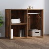VidaXL Dulap de dressing, stejar fumuriu, 80x40x65 cm, lemn compozit 820505