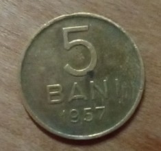 MNDRO20 monede Romania 5 bani 1955
