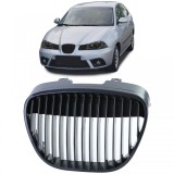 Grila sport fara emblema neagra, potrivita pentru Seat Ibiza Cordoba 6L 02-09 Performance AutoTuning
